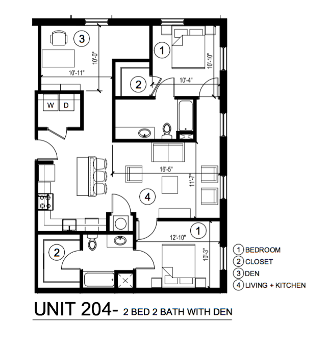 Unit #204 - 394 S Milledge Ave