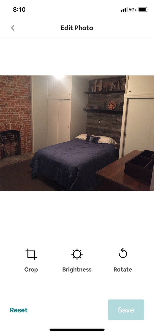 First bedroom- Double bed downstairs - 1035 Milton St