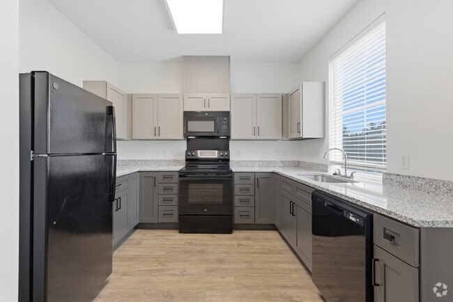 The Calcasieu 2BR, 2BA - 1,086SF - Kitchen - Benoit Townhomes