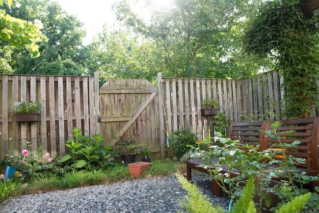 Finished yard - 5582 First Statesman Ln