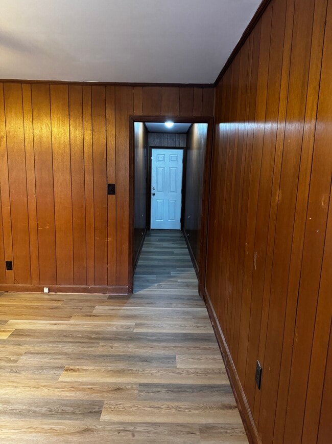 Hall Leading to Back Door - 176 Hardwood Ln