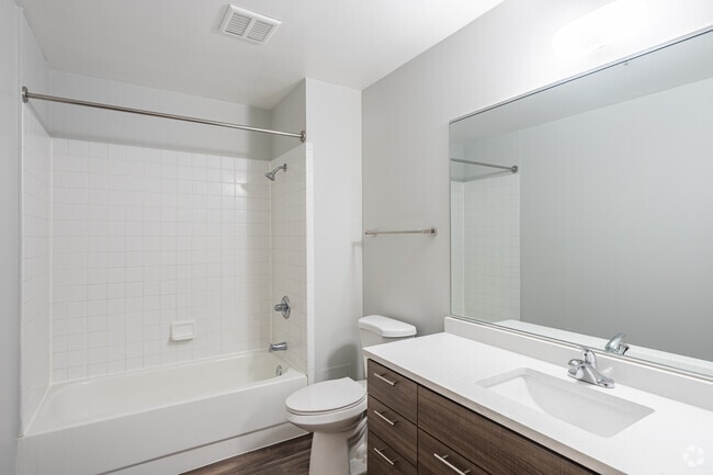 2BR, 1BA - 1,350SF - Bathroom - Downer Place Lofts