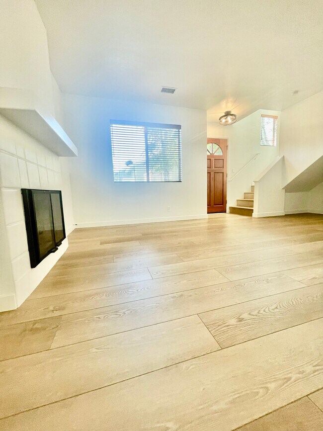 New solid surface flooring - 625 Central Ave