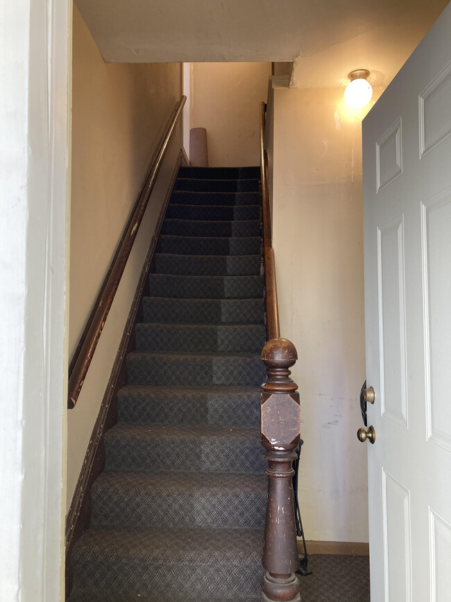 Stairs to unit - 423 W Doty St