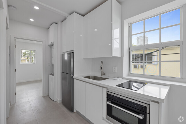 1BR, 1BA Unit Interior Example - 710 7th St