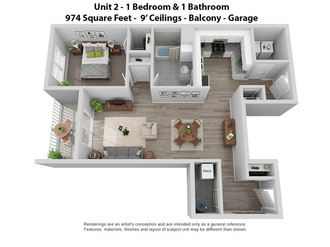 Foto del interior - Lofts at Kelley Farms