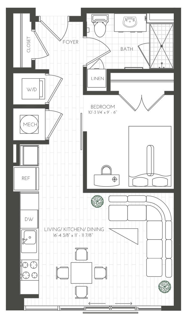 Studio - Two Light Luxury Apartments