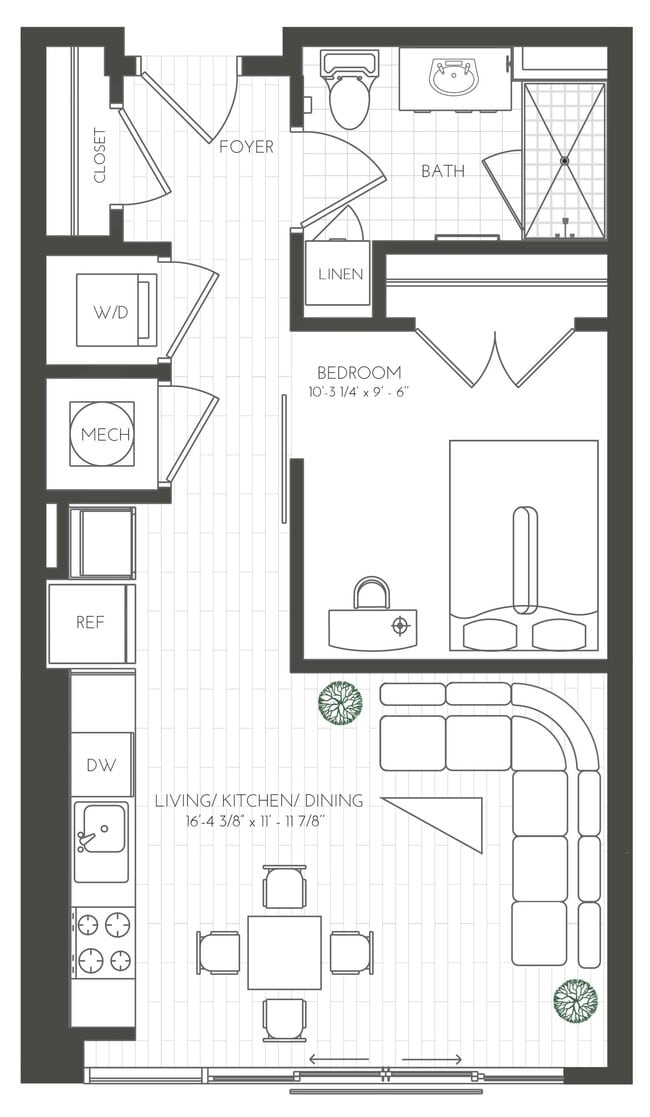 Studio - Two Light Luxury Apartments