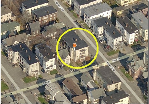 Aerial Photo - 176 Pine St