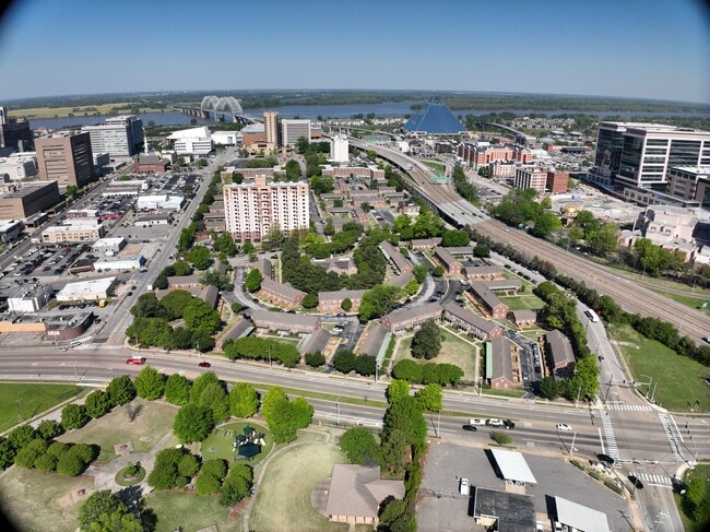 3D Exterior - Uptown Square Apartments