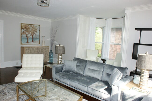 Tall windows, high ceilings and welcoming furnishings - 45 Coggeshall Ave