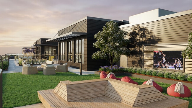 Pool Deck - The Standard at West Lafayette Apartments