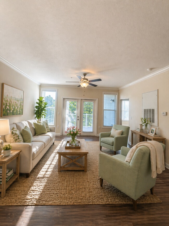 Sala de estar de 2x2 - Palisades at Waters Edge