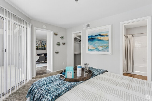 Broadway 2BR, 2BA - 1,116SF - Primary Bedroom - 45Eighty Dunwoody