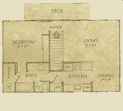 1BR/1BA - Laureate Court