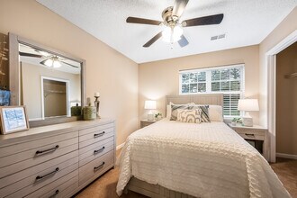 Primary Bedroom in the Two Bedroom Apt at the Cardinal Apartments in Greensboro, NC - Cardinal Apartments