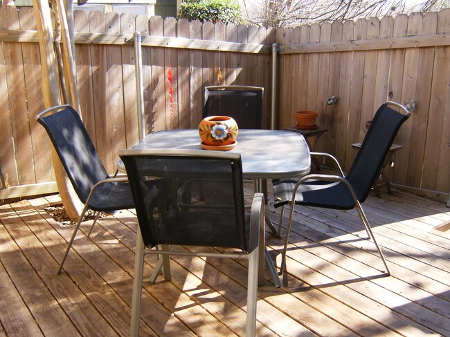 Private patio - 1411 Gracy Farms Ln