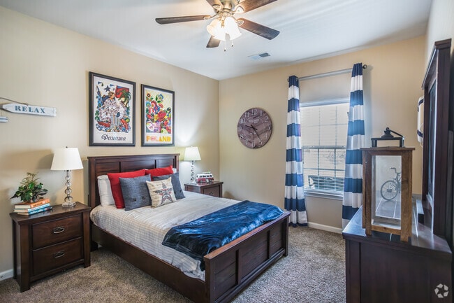 2BR, 2BA - 1,216SF - Second Bedroom - The Charleston