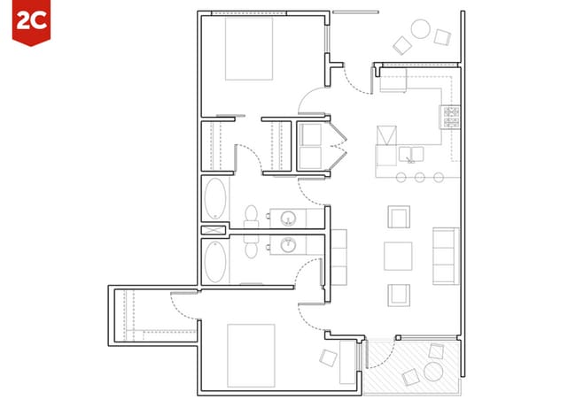 Interior Photo - Mosaic Apartments