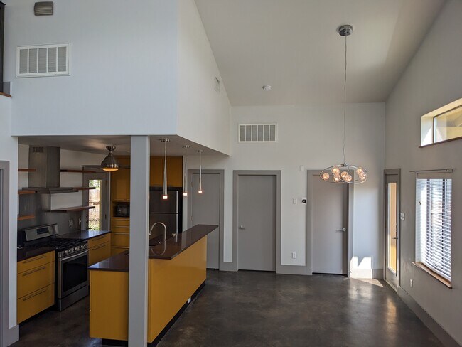 Living/Kitchen/Dining - 1124 Chicon St