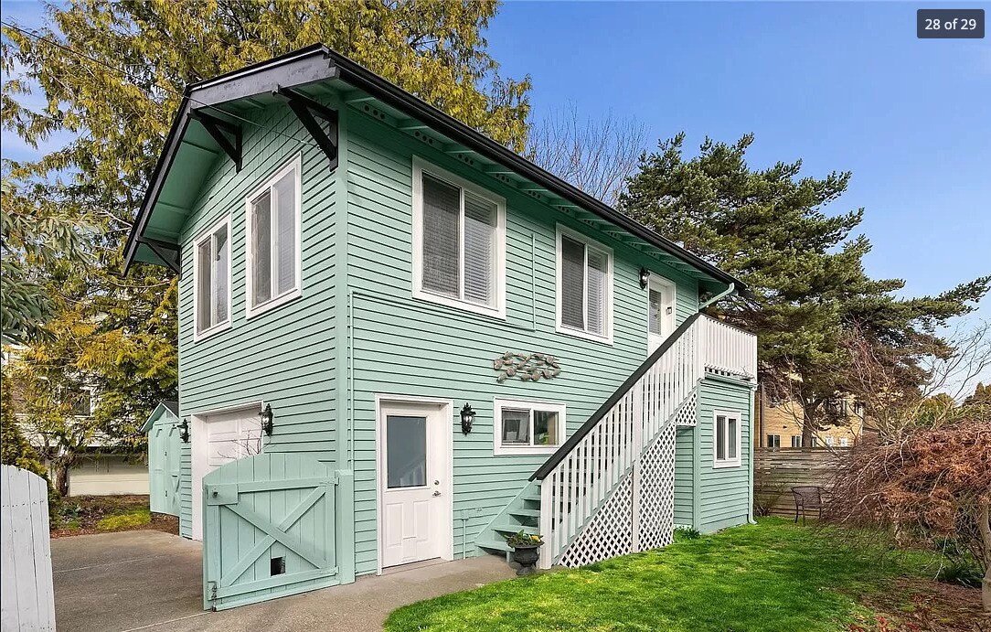 Exterior (studio is 2nd floor of structure) - 302 6th Ave
