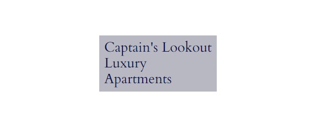 Captain's Lookout Luxury Apartments