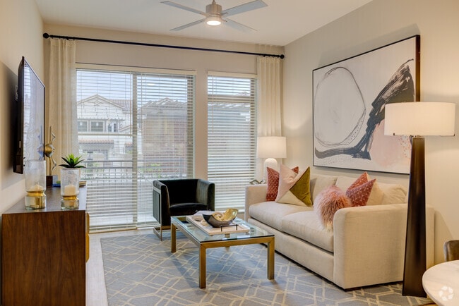 Sala de estar - Montrose at Buffalo Bayou