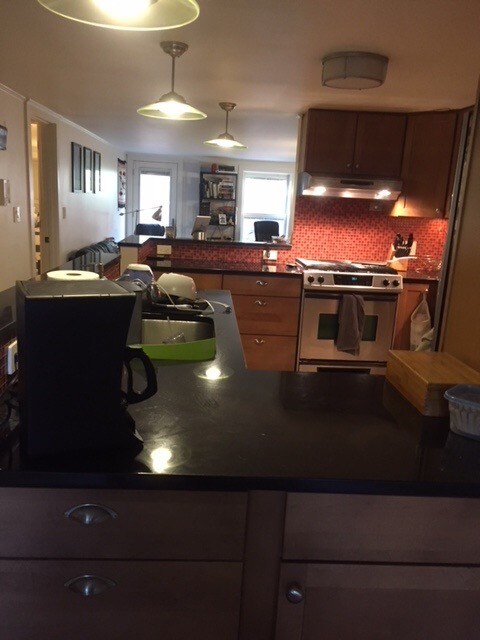 Kitchen thru to back - 1512 R St NW