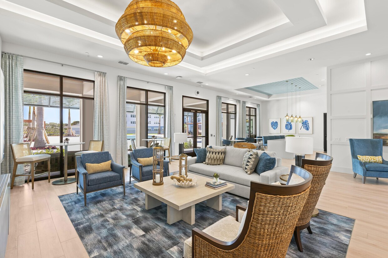 Salón de la casa club con cómodos asientos - Marlowe Jacaranda