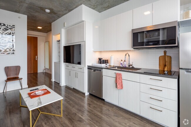 Estudio - 367 pies cuadrados - Cocina - Kenect Nashville