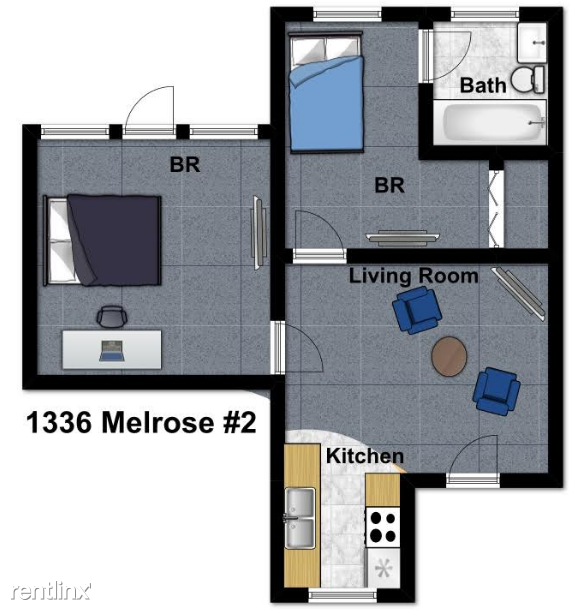 Building Photo - 2 br, 1 bath Apartment - 1336 Melrose Pkwy