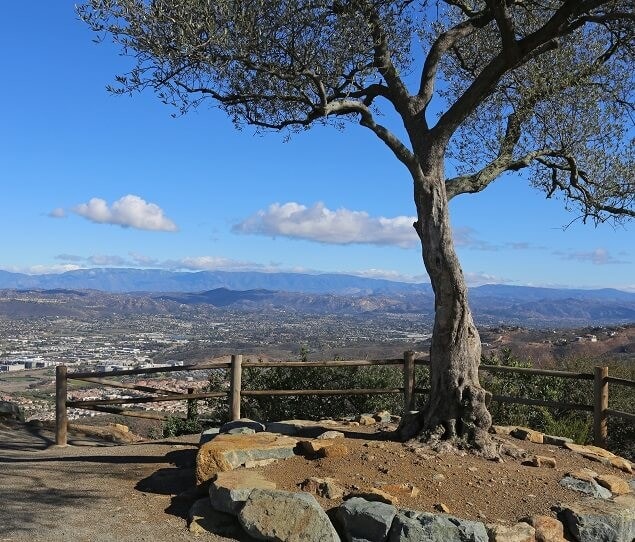 The incredible view from Double Peak Park