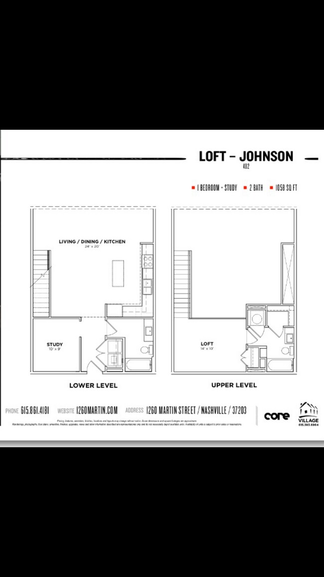 Floor Plan - 1260 Martin St