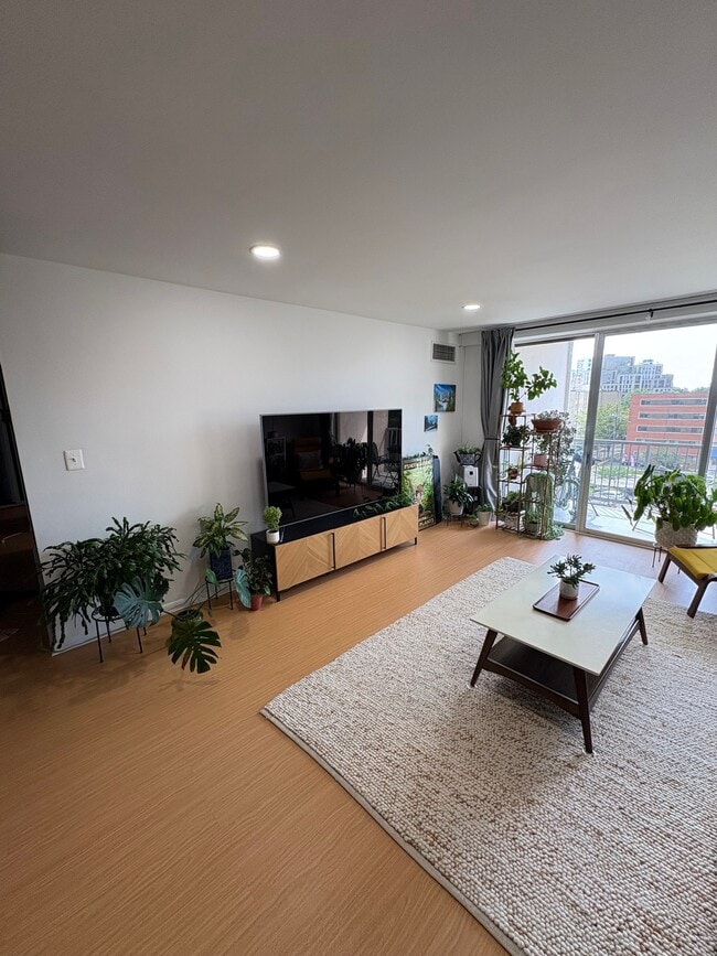 Living room and balcony - 4977 Battery Ln