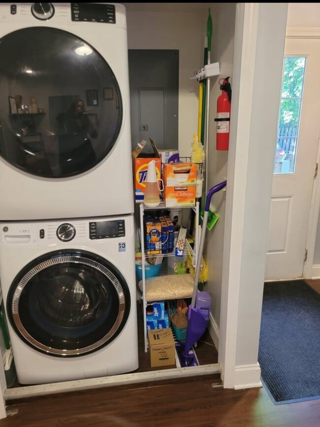 Laundry in dining room, entry door to right. - 106 Atkinson St