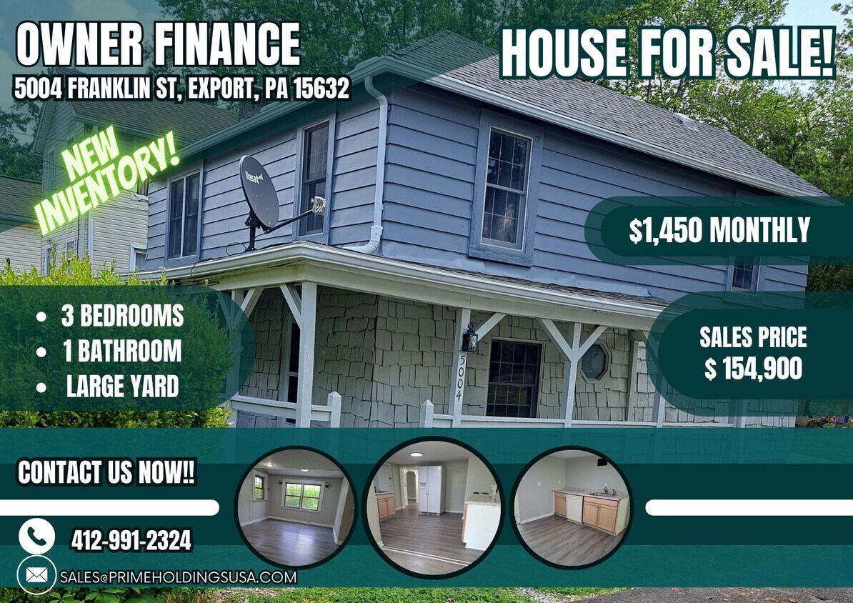 5004 Franklin St, Murrysville, PA 15632 House for Rent in Murrysville