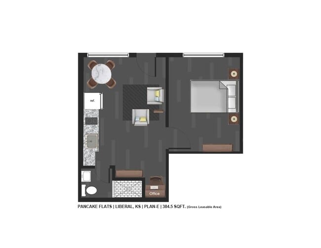 Interior Photo - Pancake Flats in Liberal