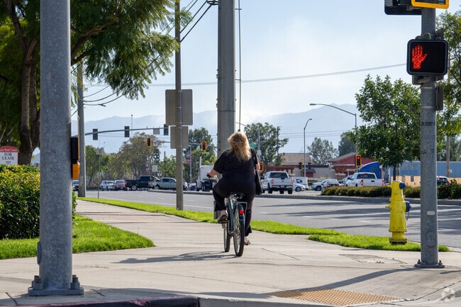 Most of Eastvale is flat and easy to get around by bike.
