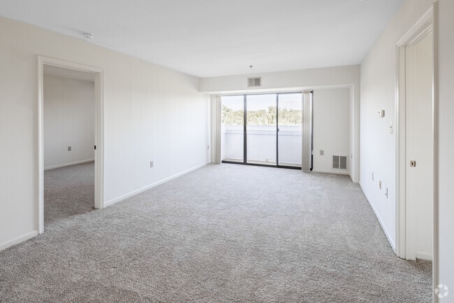 2 BR, 2 BA - With Balcony - 1,000 SF - Living Room - Merion