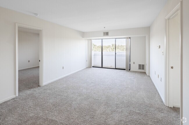 2 BR, 2 BA - With Balcony - 1,000 SF - Living Room - Merion