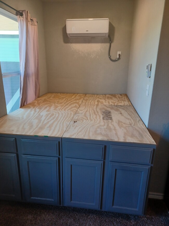 queen mattress will go here on Wednesday - 178 Moss Valley Dr