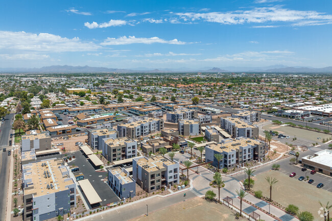 Aerial Photo - Landing at Fiesta Village