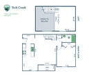 1 Bed, 1 Bath Loft - 866 sq ft