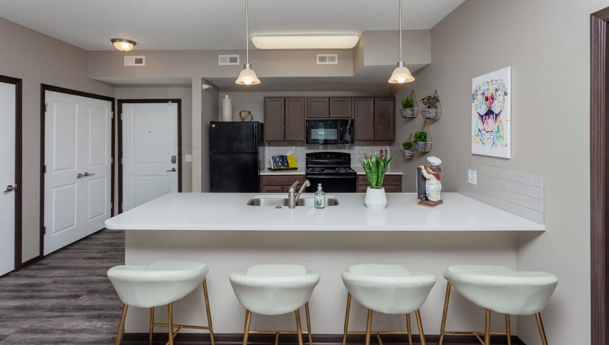 Upscale Suburban Apartment