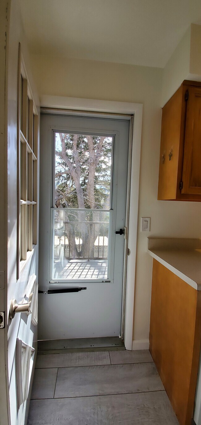 Puerta al balcón - 512 Washington Ave