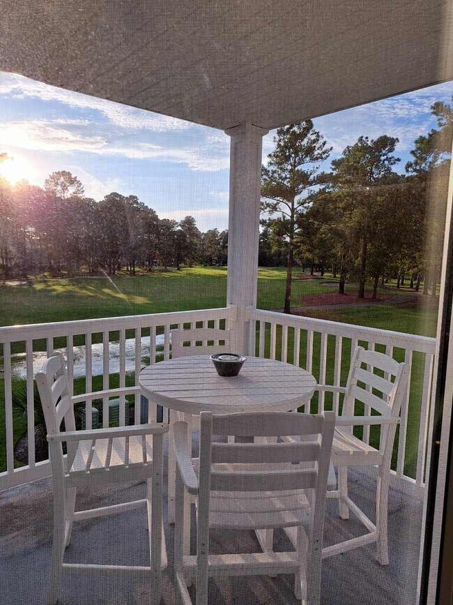 Balcony overlooking golf course - 1215 N Middleton Dr NW
