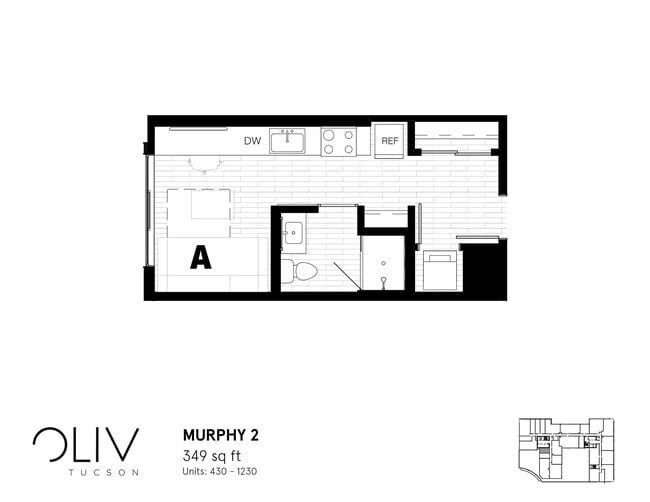 OLIVTucson Main Gate 900 E 2nd St Tucson, AZ Apartments for Rent