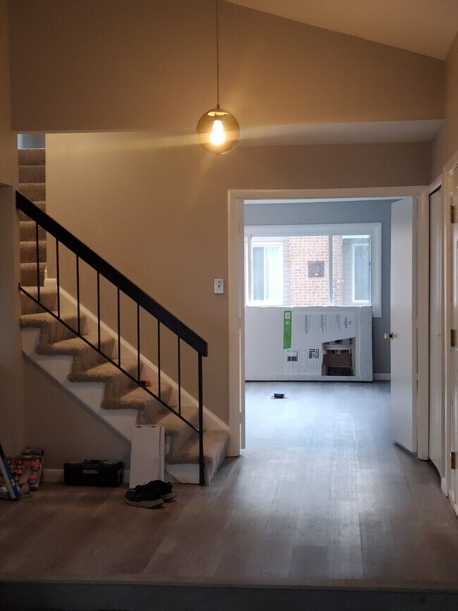 Stairwell and 1st floor master - 417 Sugarland Run Dr