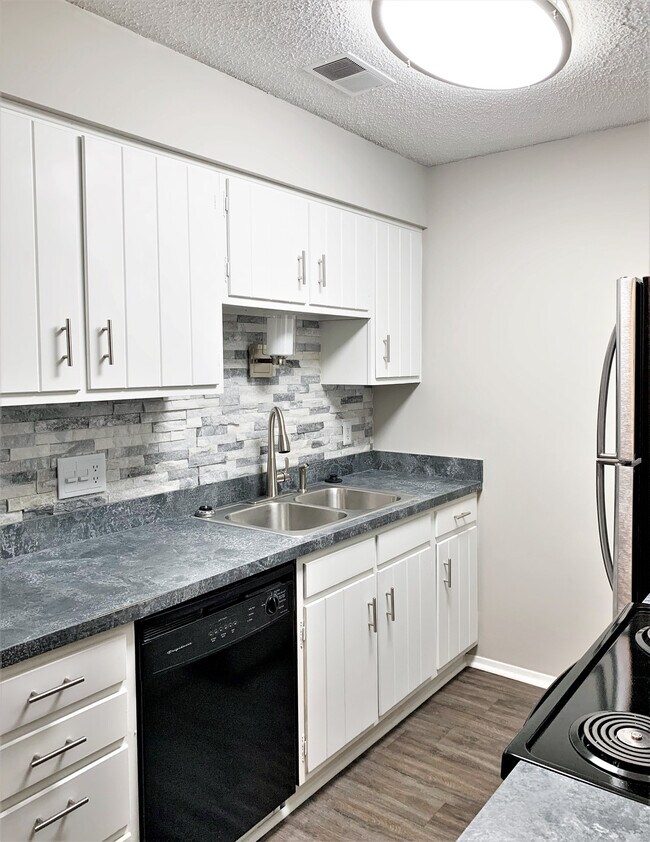 Cocina moderna - Terra Trace Apartments