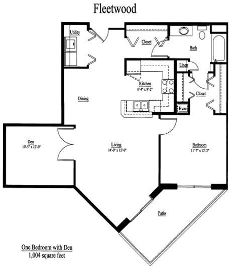 Floor Plan - 4110 S Lake Dr